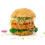 Easy Chipotle Pinto Bean Veggie Burgers (Vegan, Gluten-Free, Low-Fat, Oil-Free)