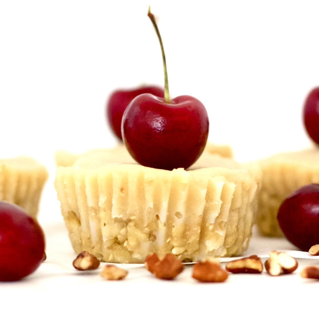 These super healthy, fully raw Vegan Cheesecake Bites are totally delicious! Decadent, rich, and just amazing. They're also paleo, gluten-free, low-carb, keto, & sugar-free!