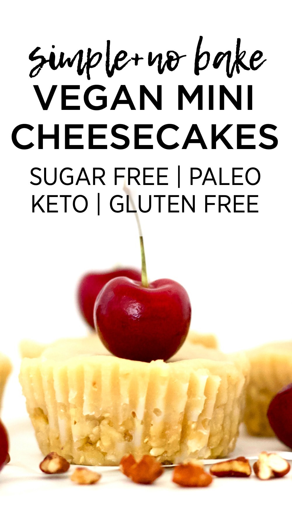 These super healthy, fully raw Vegan Cheesecake Bites are totally delicious! Decadent, rich, and just amazing. They're also paleo, gluten-free, low-carb, keto, & sugar-free!