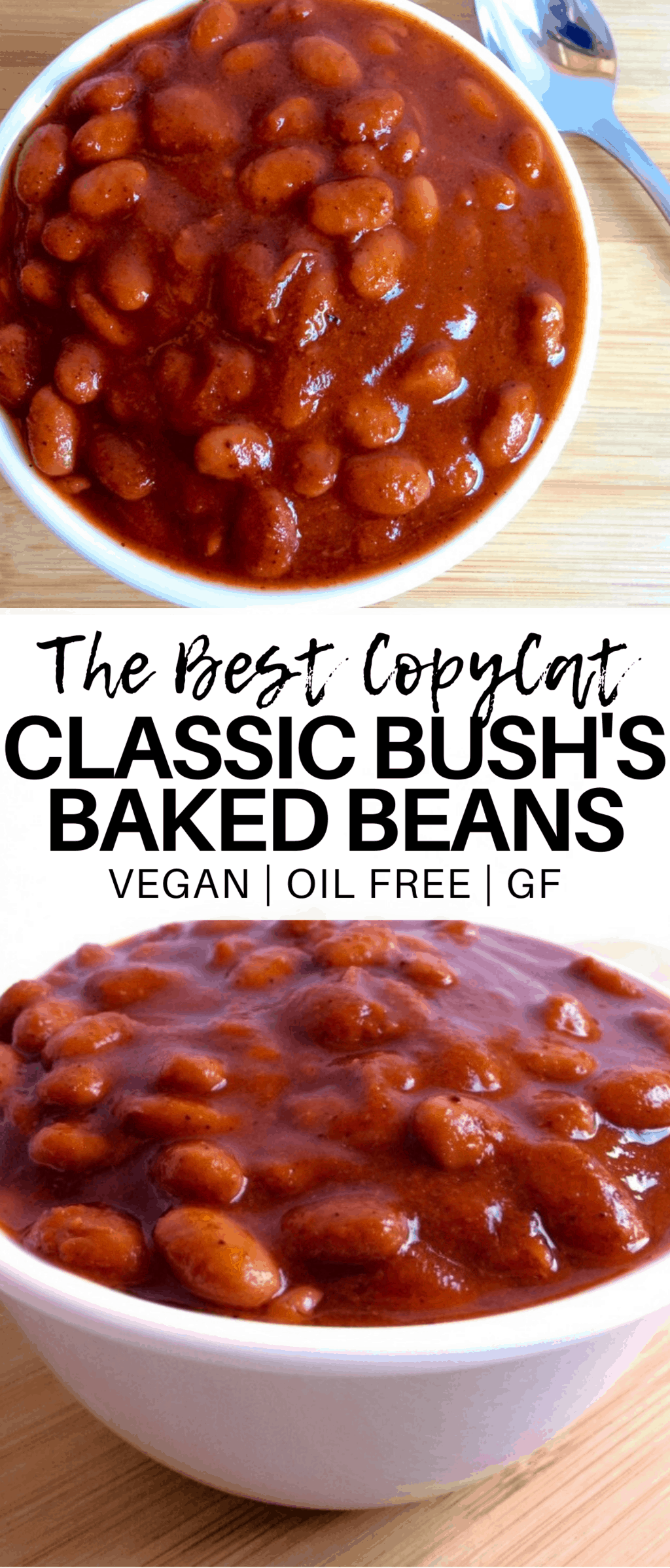 These Vegan Baked Beans are absolutely delicious!! They taste just like Bush's, but are way better for you. They are gluten-free, low-calorie, low-carb, dairy-free, and sugar-free. Sure to be loved by the whole family!