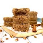 These Keto Vegan Bran Muffins are totally delicious and a perfect, filling breakfast! Loaded with fiber and will keep you full all morning. Gluten-free, sugar-free, low-carb, dairy-free & low-calorie - only 69 calories each!