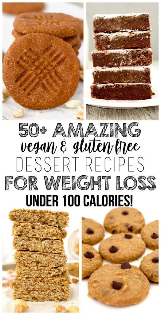 50+ AMAZING Vegan Desserts For Weight Loss (LowCalorie + GlutenFree)
