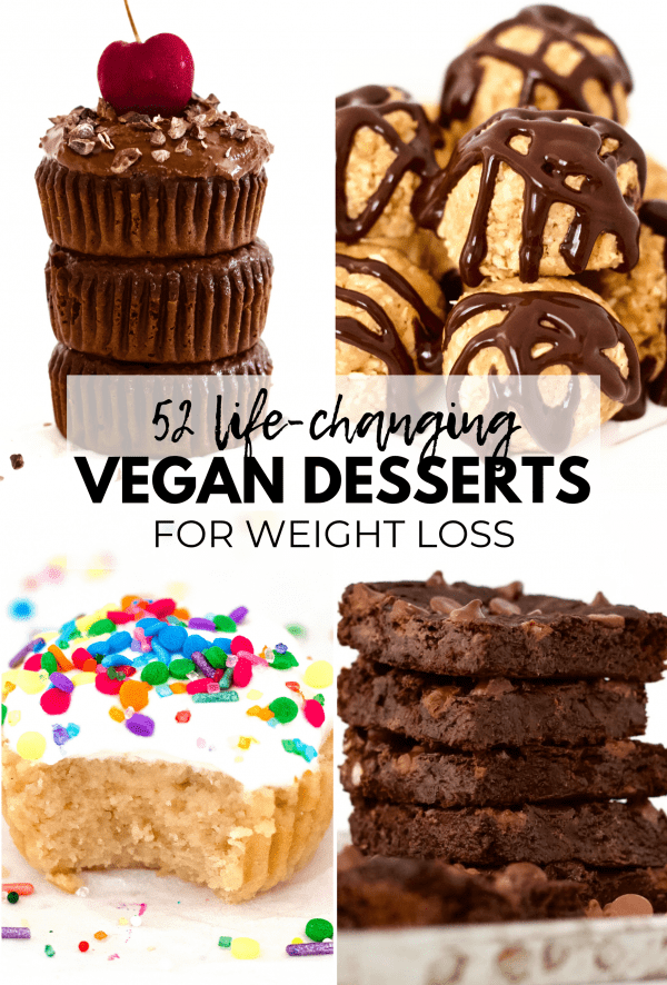50+ AMAZING Vegan Desserts For Weight Loss (LowCalorie + GlutenFree)